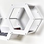 Набор из двух сот и лежанки для настенного игрового комплекса, белый